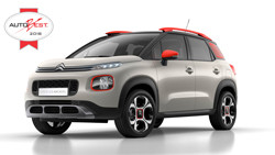 Le SUV polyvalent Citroën C3 Aircross remporte le prix Autobest 2018