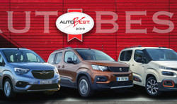 Les Citroën Berlingo, Opel Combo Life et Peugeot Rifter élus Autobest 2019