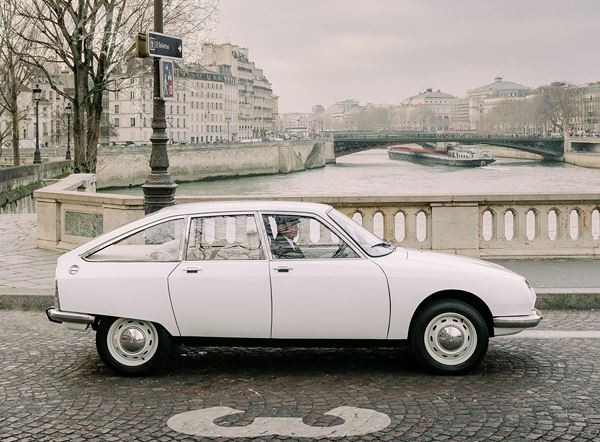 La Citroën GS à la forme aérodynamique surprenante fête ses cinquante ans