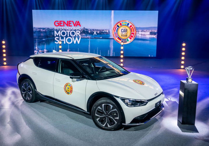 La Kia EV6 élue « Car of the Year » 2022