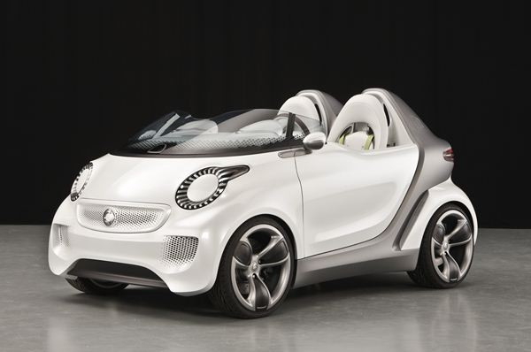 Smart présente un concept de roadster électrique à Genève