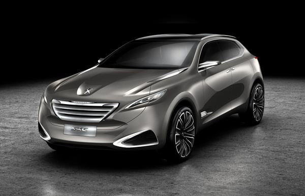 Peugeot présente le concept-car SXC au salon de Shanghai