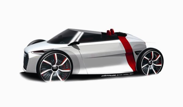 Une déclinaison Spyder de l’Audi Urban Concept à Francfort