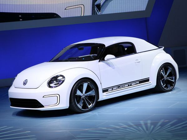 Une étude de speedster deux places électrique Volkswagen présentée à Détroit