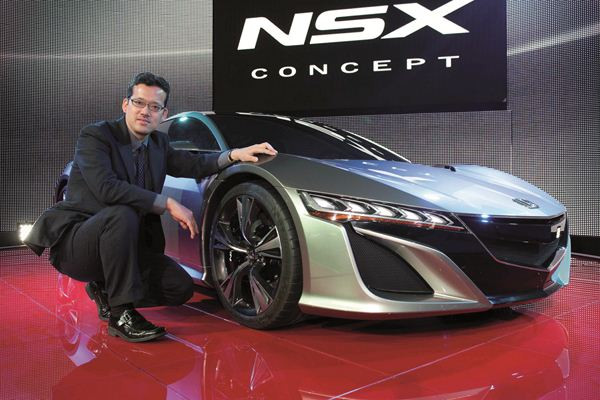Honda présente à Genève le concept de supercar NSX