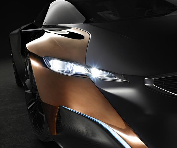 Un concept Peugeot de super-car hybride à moteur V8 doté de 600 ch