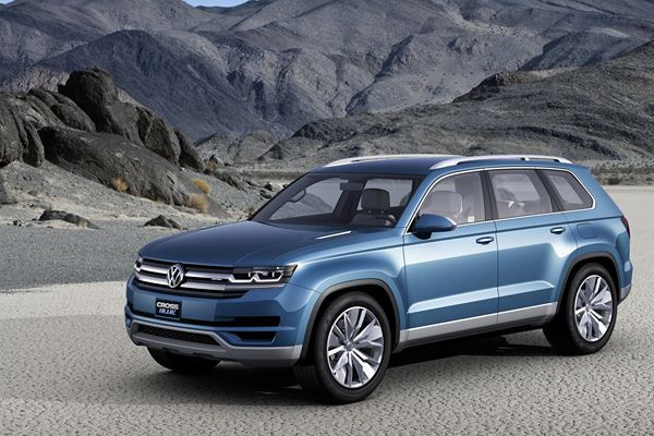 Volkswagen dévoile le concept de grand SUV CrossBlue diesel Plug-in Hybride