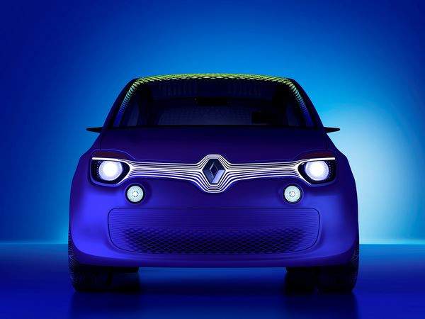Renault présente le concept-car de petite citadine électrique Twin’Z