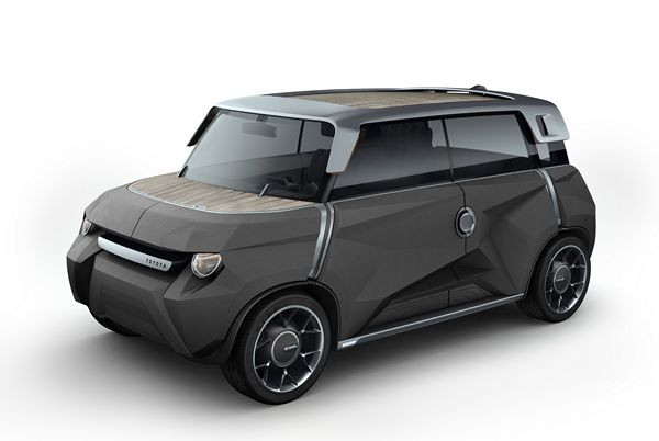 Un concept Toyota Me.We visionnaire d’une automobile verte, légère et abordable