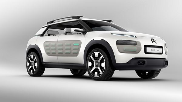 Un concept-car Citroën Cactus au design fonctionnel