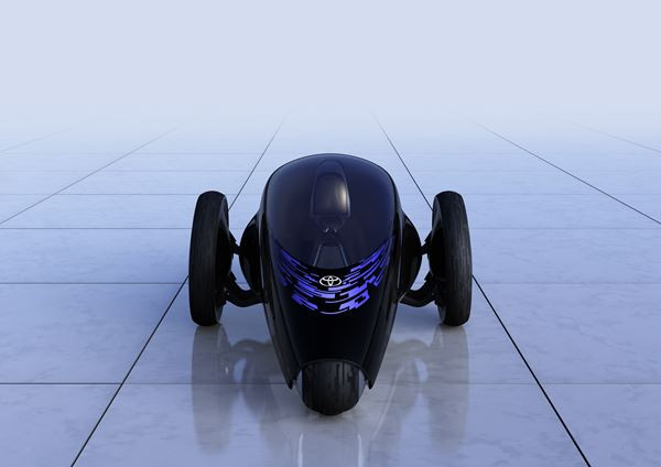 Un concept Toyota FV2 monoplace résolument futuriste