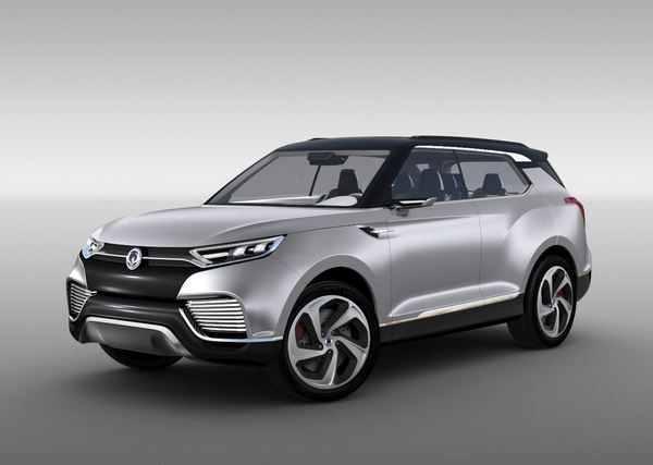 Le concept de SUV SsangYong XLV Hybride diesel accueille sept occupants
