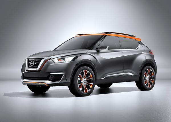 Le Nissan Kicks Concept évoque un futur crossover urbain