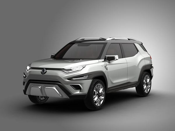 Le concept SsangYong XAVL offre le style d’un SUV et la praticité d’un MPV
