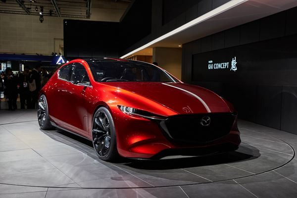 Le Mazda Kai Concept préfigure une nouvelle berline compacte