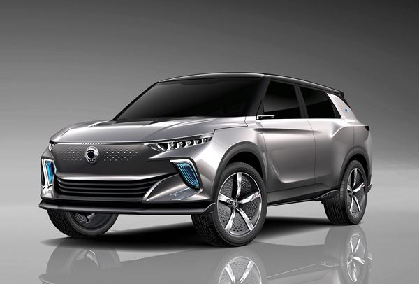 Le concept e-SIV dévoile le futur style du SUV électrique SsangYong