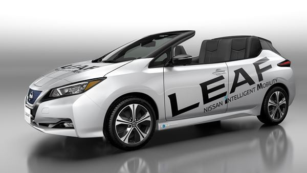 Le concept Nissan Leaf Open Car donne un aperçu d'une déclinaison cabriolet