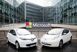 Renault-Nissan et Microsoft préparent l’avenir de la conduite connectée