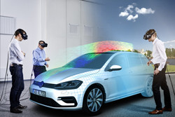 La réalité virtuelle révolutionne le développement de la prochaine Volkswagen Golf