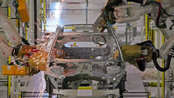L'usine américaine Volvo peut produire jusqu'à 150 000 véhicules par an