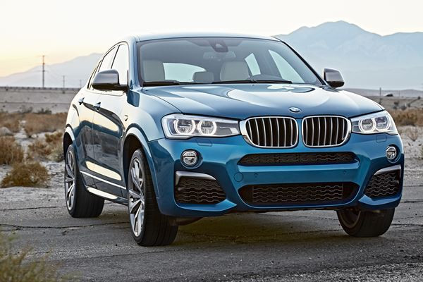 La nouvelle BMW X4 M40i entre en piste