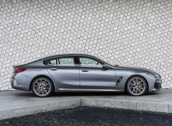 BMW Série 8 Gran Coupé:  un coupé sportif à quatre portes à la silhouette affirmée