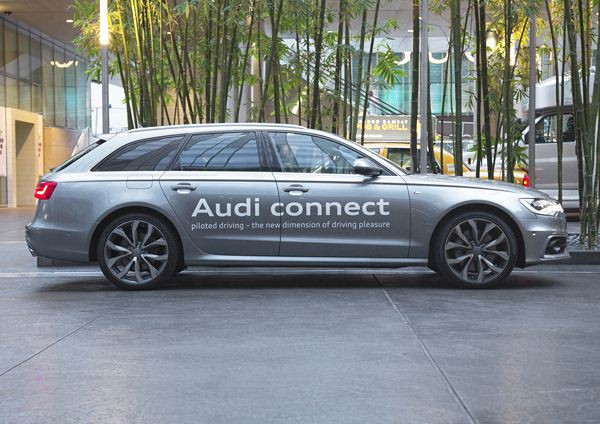 Audi développe un système de conduite pilotée dans les embouteillages