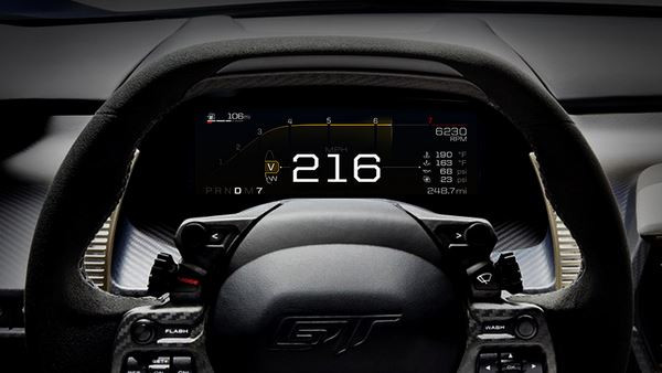 Ford intègre un combiné d'instrumentation entièrement numérique