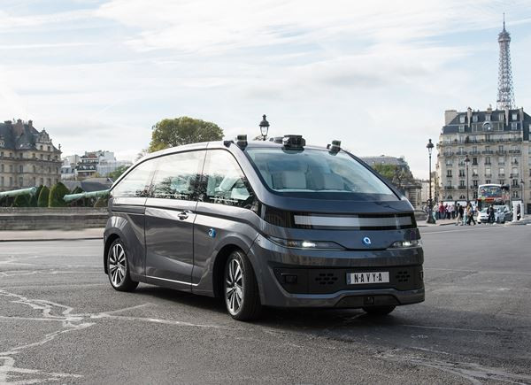 Navya Autonom Cab: un robot-taxi électrique autonome