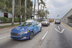 La Ford Mondeo autonome en tests urbains dans les rues de Miami