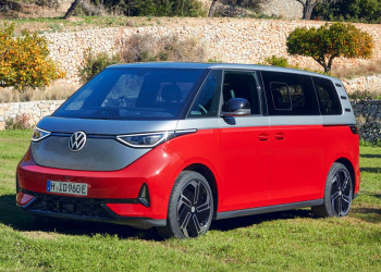 Le combi Volkswagen ID. Buzz GTX développe une puissance de 340 ch