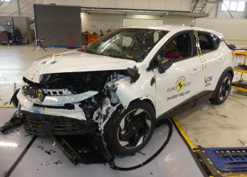 Le SUV urbain Renault Captur obtient quatre étoiles sur cinq possibles aux crash-tests Euro NCAP 2024